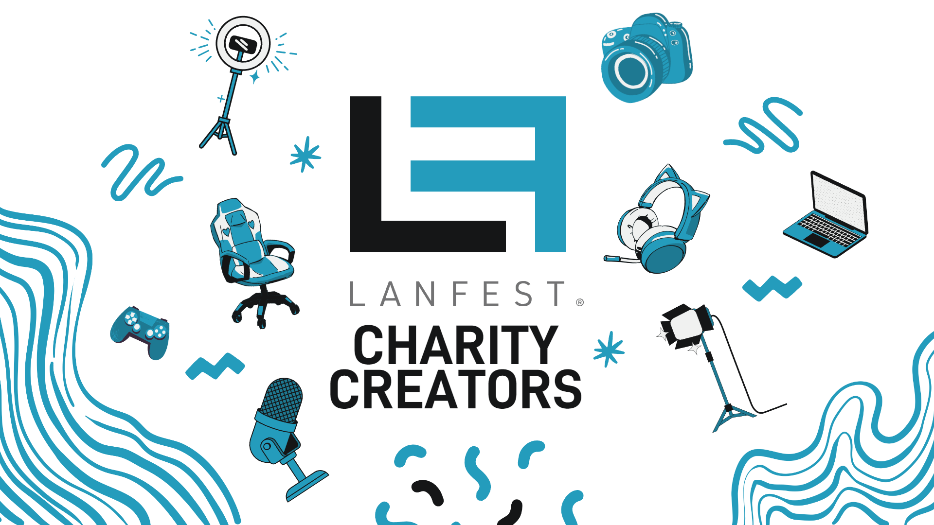 LANFest Charity Creators Banner