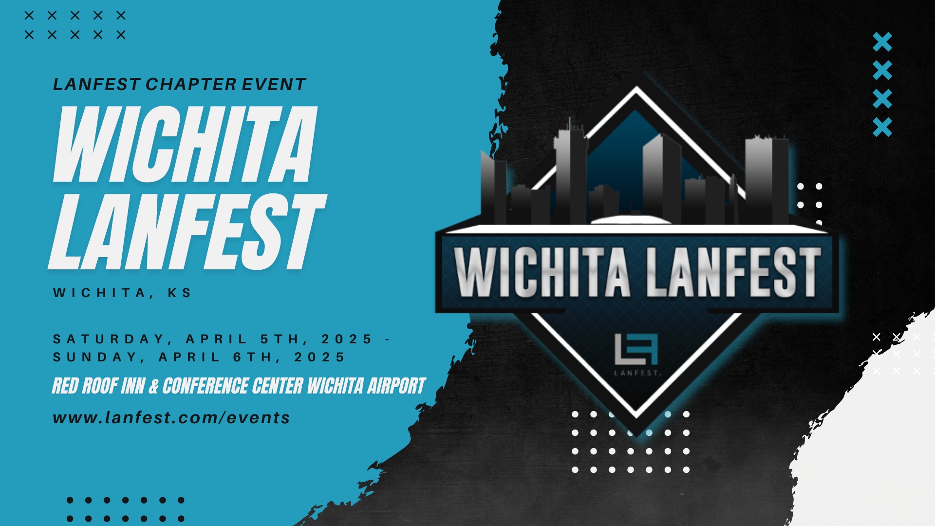 Wichita LANFest Event Promo Template Horizontal