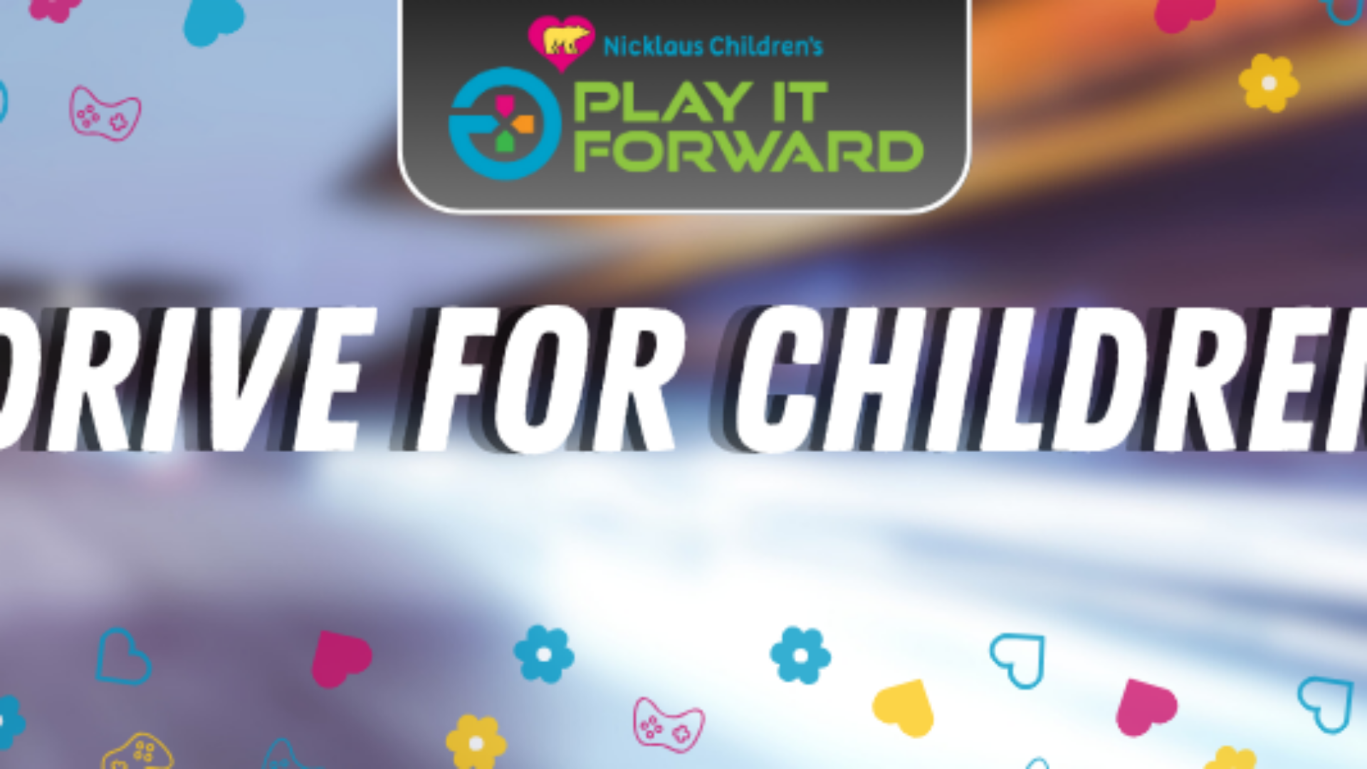 Nicklaus DRIVE For Children DonorDrive Backdrop