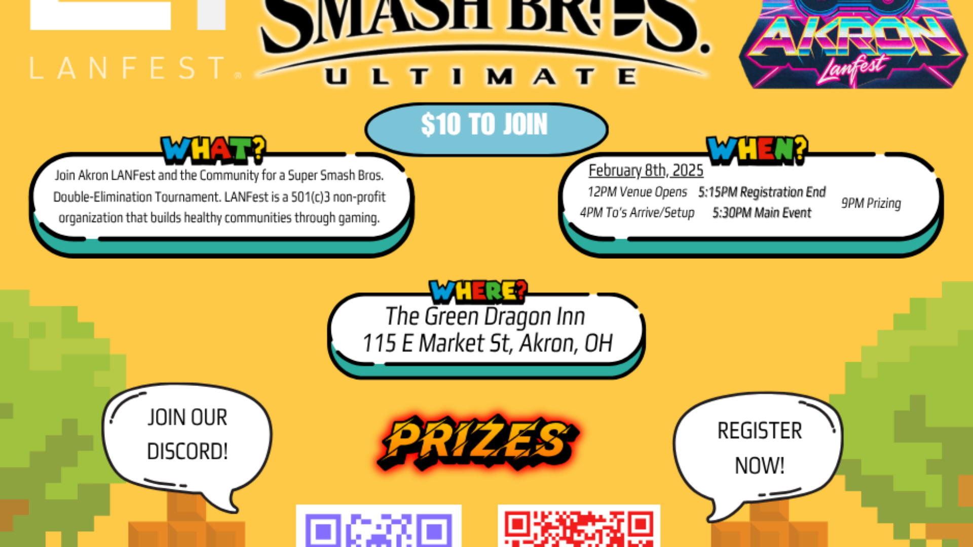Julia - Smash Tournament Flyer