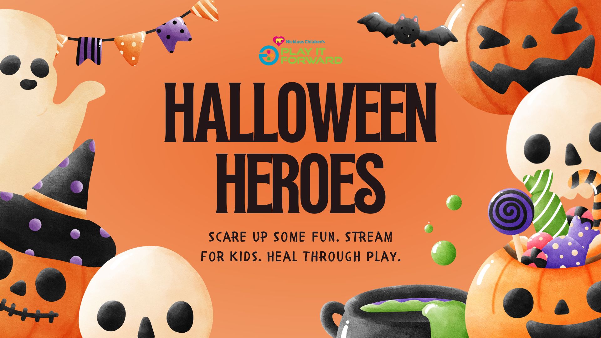 Play It Forward Halloween Heroes