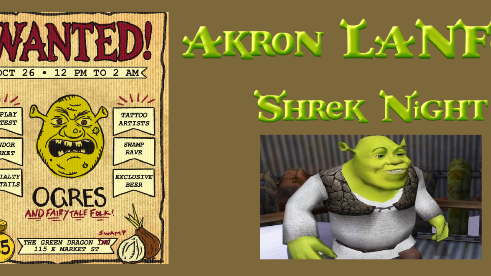 Shrek Event Update