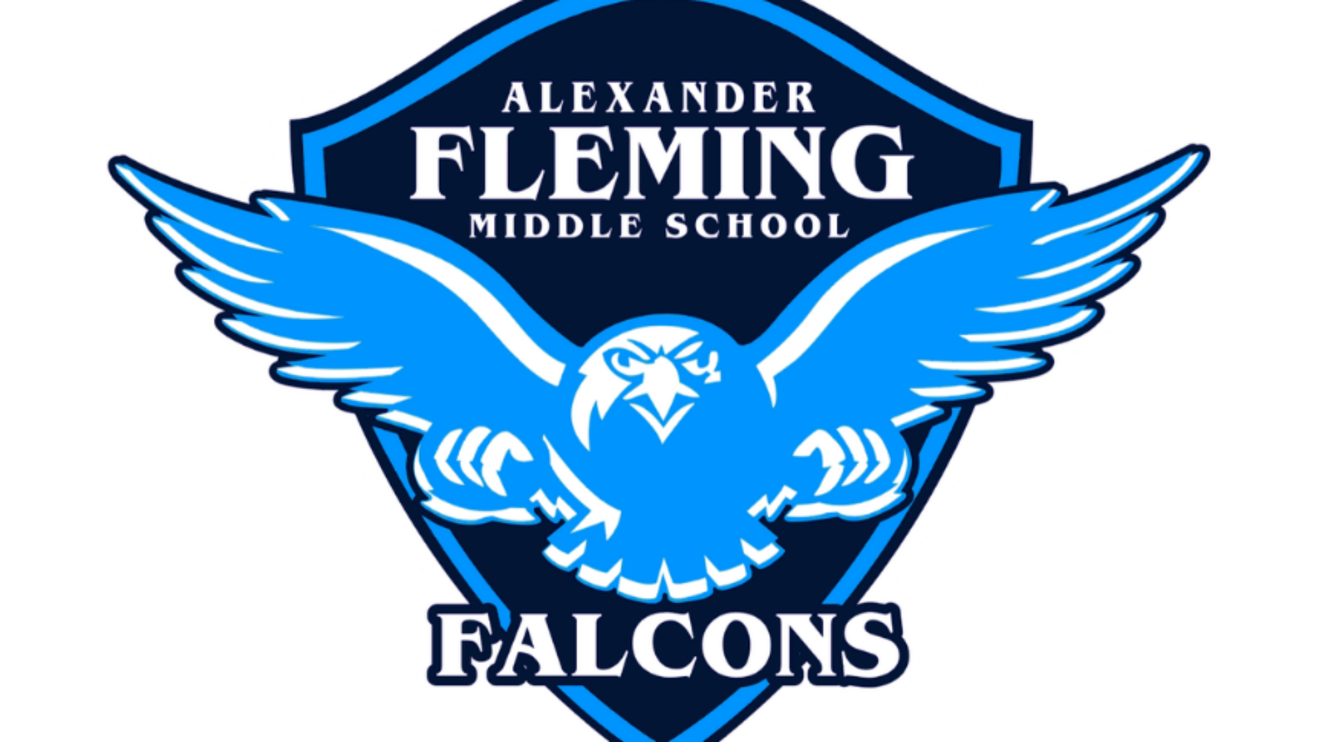 Alexander Fleming Middle School Science_Tech_Math Magnet - Logo - in white circle
