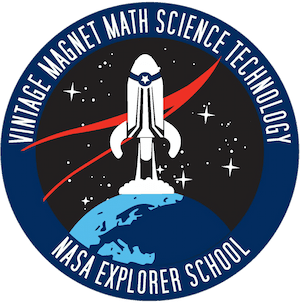 Vintage Elementary Math Science Technology Magnet - Logo - Better Quality