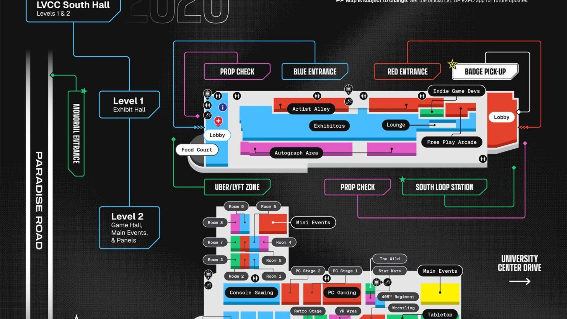 lvlup Map